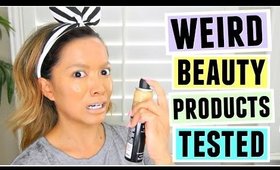 Weird Beauty Products TESTED!