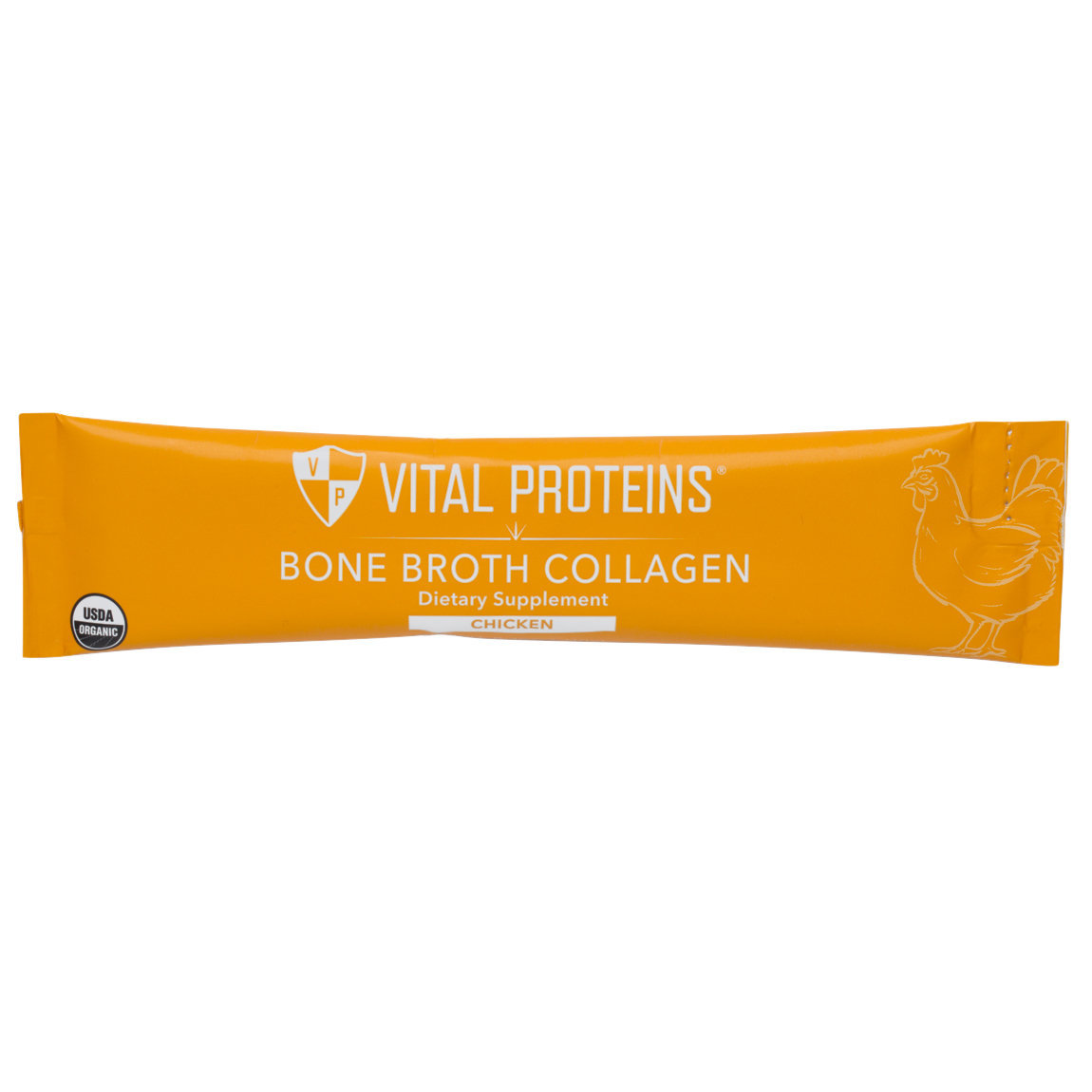 Vital Proteins Bone Broth Collagen Unflavored Chicken Stick Packs