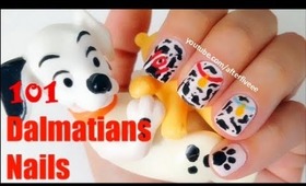 101 Dalmatians Nail Tutorial