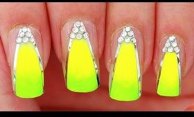 Bright Ombre nail art