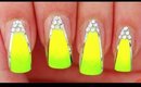 Bright Ombre nail art