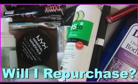 Beauty Product Empties | Beauty Stuff I've Used Up