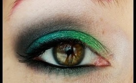 Tuto Makeup #16 - Smokey rapide en vert