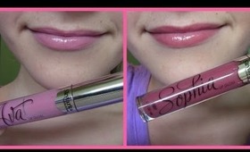 Skylark Lip Gloss Duo Review & Demo!
