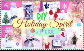 ❄ DIY EASY Holiday Room Decor : Get in the Holiday Spirit ❄ | Dormspiration