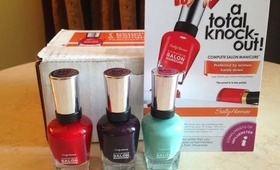 Influenster Voxbox: Sally Hansen Complete Salon Manicure (Review + Swatches)