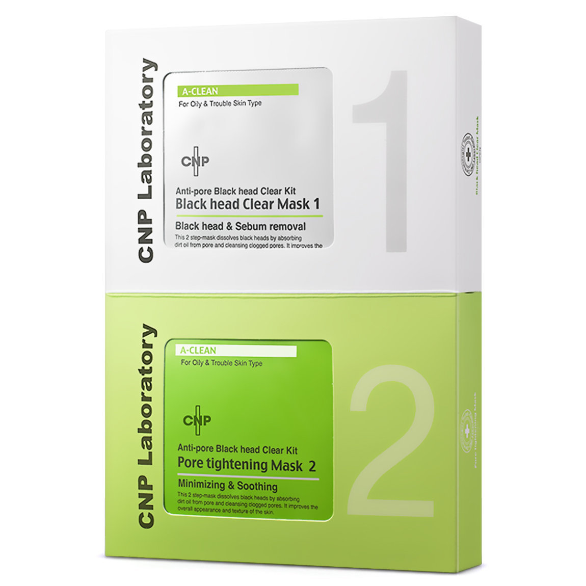 CNP Laboratory Anti-Pore Black Head Clear Kit 10 Piece Set alternative view 1 - product swatch.