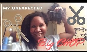 Surprise I'M NATURAL  - Watch Me Big CHOP ✂