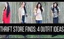 Thrift Store Finds 4 Outfits