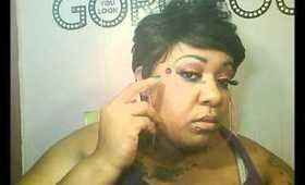 GLAMA GIRL COSMETICS BLINGED CARNIVAL LOOK