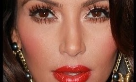 Kim Kardashian Make Up Look