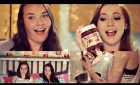 SLUMBER SATURDAY! | Self Harm, Q&A, & NUTELLA COOKIES!