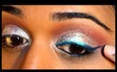 Makeup Tutorial - Winter Snow and Ice feat. Teal and Indigo Gel Liner