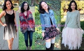 Holiday Winter Inspired Fashion Look Book