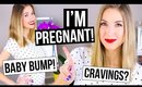 PREGNANCY UPDATE! || Baby Bump, Cravings & Q&A!