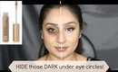 How to Correct conceal dark under eye circles w Estee Lauder Double Wear Concealer | Makeup
