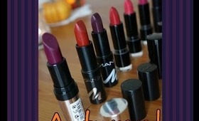 Top Ten Autumn Lipsticks | AlyAesch