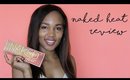 Most Lit Palette of 2017!! Urban Decay Naked Heat Palette Review alishainc