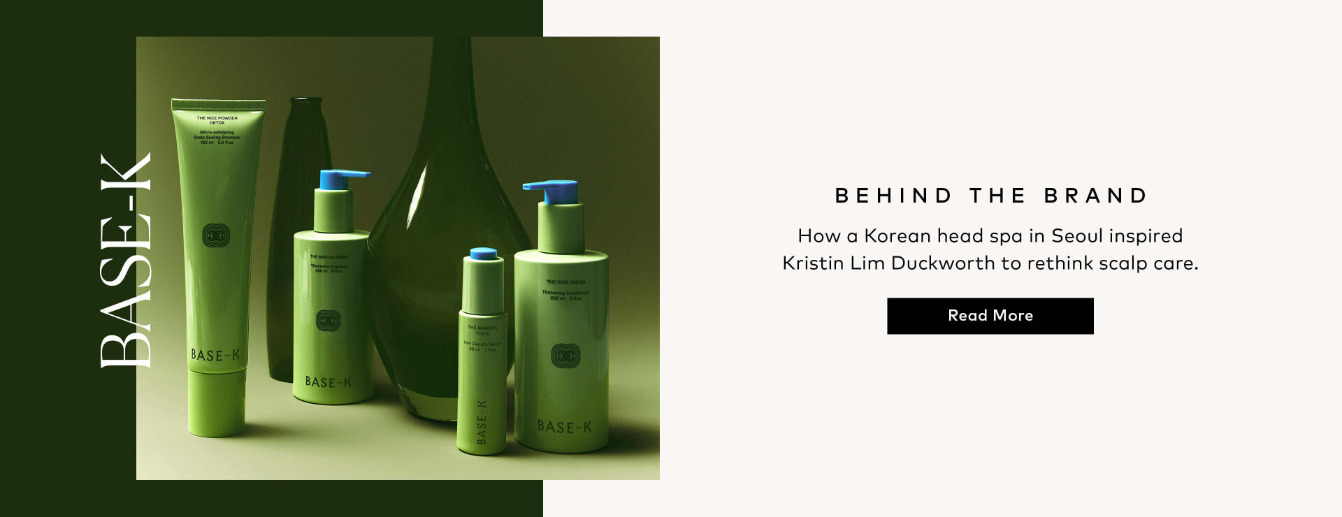 A Korean head spa treatment in Seoul changed the way BASE-K founder Kristin Lim Duckworth thought about haircare. Read more about her experience on Beautylish.com