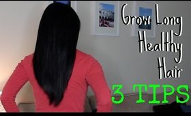 3 Tips for Growing Long Healthy Hair | Bianca Renee Beauty