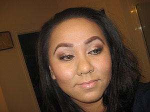 Makeup: Tarte 2010 Jewelry Box. Palladio liquid eyeliner & my 2 fave mascaras--Maybelline Falsies & Lash Stiletto.