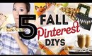 5 Fall Pinterest DIYS You MUST Try | ANNEORSHINE
