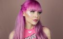 Trying Lime Crime Unicorn Hair in JUICY