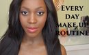Every day make up routine for dark skin