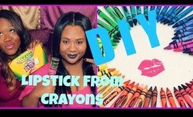 DIY - How To Make Lipstick From Crayons