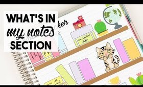 What's in the Notes Section of My Planner