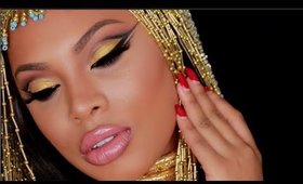 Cleopatra Inspired Makeup Tutorial   (Halloween)