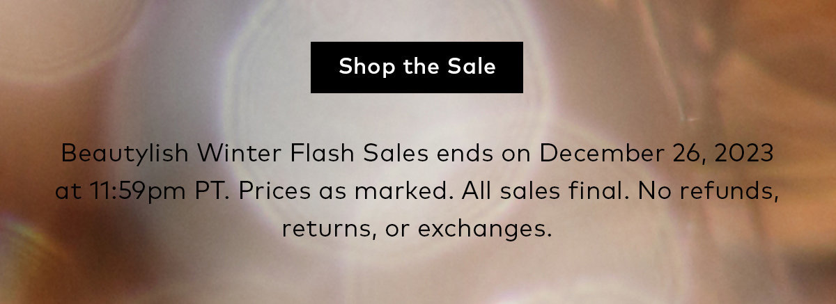 Shop the 2023 Beautylish Winter Flash Sale!