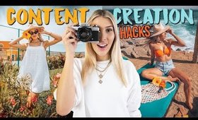 5 CONTENT CREATION HACKS (Instagram Photo Tips + Tricks You NEED To Know)