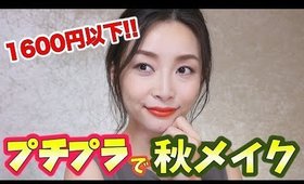 1600円以下のコスメで秋メイク〜大人カーキアイ〜