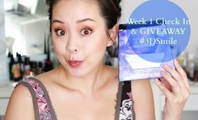 Crest 3D White Week 1 Check In & GIVEAWAY!!!