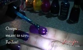 Mysterious GALAXY Nail Art :::..