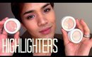 COLOURPOP SWATCH | HIGHLIGHTERS :: HIGHLY WAISTED, SMOKIN WHISTLES, MOST NECESSARY