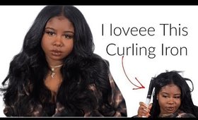 I Curled My Mirco-Link Sewin ! | Natural 4a Hair | New Curling Iron Pt.2
