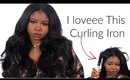 I Curled My Mirco-Link Sewin ! | Natural 4a Hair | New Curling Iron Pt.2