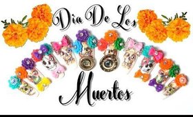 DIY | Dia De Los Muertos | Nails | BellaGemaNails