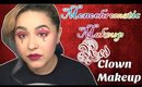 Monochromatic Makeup: Red Clown Makeup Tutorial (NoBlandMakeup)
