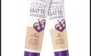 First Impression/Review- Rimmel Stay Matte Foundation