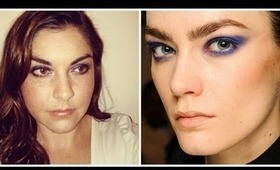 Jason Wu A/W 2013 Runway Inspired Bluish-Purple Smokey Eye