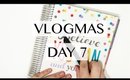 Plan With Me, Horizontal Erin Condren | Vlogmas Day 7