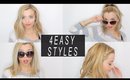EASY HAIRSTYLES FOR SHORT HAIR // SPRING SUMMER HAIR