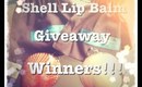 Organic Shell Lip Balm Winners!!!