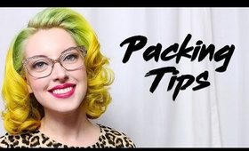 PACKING TIPS (with NEW HAIR) | FANCY IN FOUR