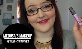 Medusa's Make Up Review + Swatches (Cruelty Free / Vegan) | Sabrina Dellinger