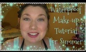 Waterproof Make-up Tutorial for Summer♥ | pool party make-up & hair look |