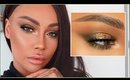 OLIVE SHIMMER FALL GLAM MAKEUP | SONJDRADELUXE